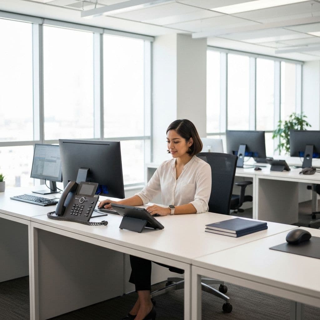 Panneau de brassage fibre optique avec connecteurs verts et câbles jaunes - infrastructure téléphonie VoIP